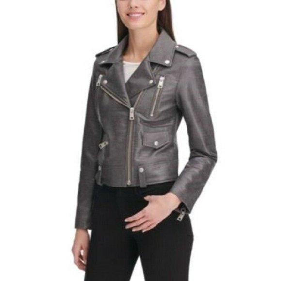 Levi's Jackets & Blazers - Women's Levi's Faux Leather Biker Jacket. XL. Black. ****